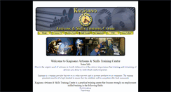 Desktop Screenshot of kagisanotraining.co.za